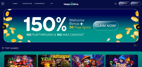 Heaps O Wins Casino Review: Final Rating