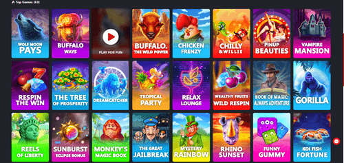 Red-Dog-Casino-Game-Selection