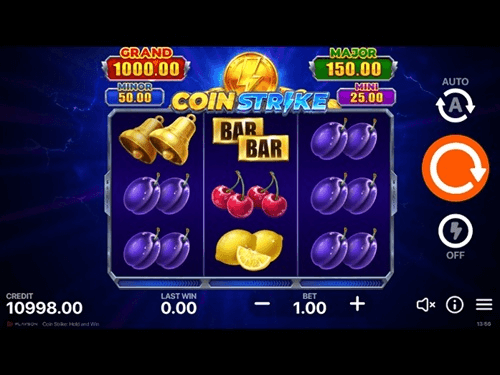 Coin Strike: Hold and Win Game Screen