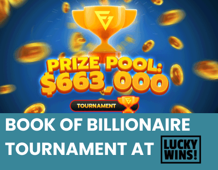 Book of Billionaire Tournament at LuckyWins