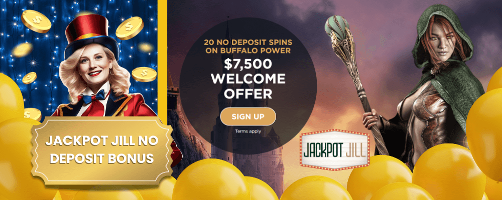 Jackpot Jill No Deposit Bonus