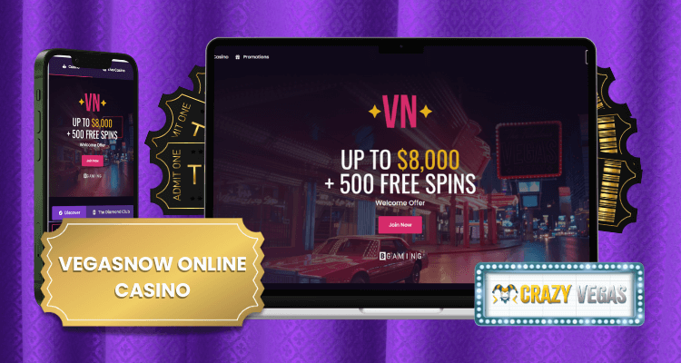 VegasNow Online Casino VegasNow – Best Overall Online Casino