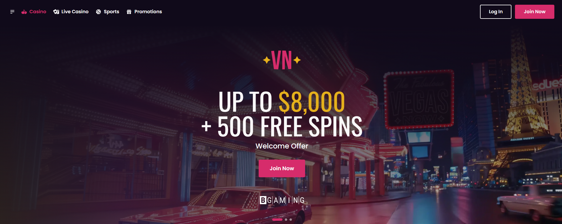 Vegas Now est for Ongoing Free Spins Promotions Best Overall Casino for Loyalty Programs, Vegas Now